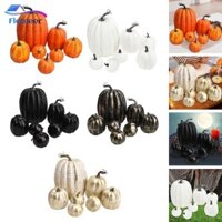 Flameer 7x Mô hình bí ngô giả nhỏ dễ thương DIY Harvest Trang trí như thật Bọt giả