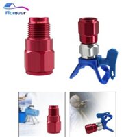 Flameer Airless Adapter Airless Paint Spray Connector Thiết thực Nhẹ Xử lý tường Khớp đa chức năng