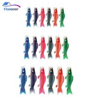 Flameer Cá chép Nhật Bản Windsock, Cờ cá chép Windsock Nhật Bản, 6 miếng Cờ trang trí Cờ cá chép Nhật Bản, cho sân vườn ban công