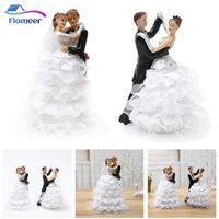 Flameer Cặp đôi Bắc Âu Các bức tượng điêu khắc Búp bê cô dâu và chú rể Bức tượng kỷ niệm