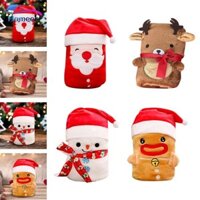 Flameer Giáng Sinh Chăn Giường Chăn Trang Trí Nam Nữ Giáng Sinh Trang Trí Ném Cho