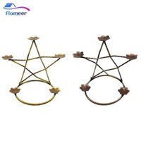 Flameer Kim Loại Màn Hình Đứng Tennis Kính Pha Lê Đứng Kim Loại Nghệ Thuật Thủ Công Trang Trí Giá Đỡ Cho Quả Bóng Đá Mã Não