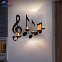 Flameer Treo Tường Chân Nến Bộ Đồ Thủ Công Treo Tường Đèn Trà Nến Cho Sân Lớp Học Phòng Khách Hiên Nhà Đám Cưới