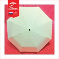 [Flamingo Thái Lan] Ô Dù Gấp Thái Xếp 3 Caro Đóng Mở Tự Động Flamingo Dot Umbrella - Bi Kem