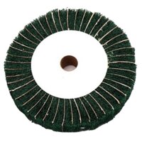 Flap Polishing Wheel Grinding Disc Scouring Pad Buffing Wheel For Angle Grinder - GreenSand Grain 15050mm