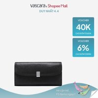 [Flash Sale 22H-24H | 4.4] Vascara Ví Cầm Tay Nắp Tròn Phối Khóa Kim Loại - WAL 0281