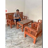 ❤Flash Sale ❤ Bộ bàn ghế Phòng khách gỗ xoan