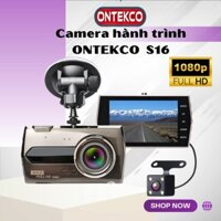 [Flash Sale] Camera Hành Trình Ô Tô ONTEKCO S16 Full HD 1296p  Siêu Nét- Chống Rung, Ghi đè khi thẻ nhớ đầy