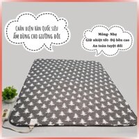 [Flash Sale] Chăn đệm điện hàng nội địa Hàn Quốc chính hãng vải cotton 1m35 x 1m8 giấc ngủ ấm áp cho mùa đông