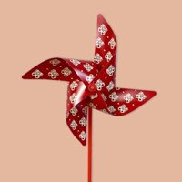 [Flash Sale] Chong chóng nhựa chữ Hỉ trang trí đám cưới Tranh