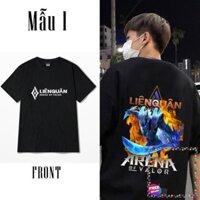 FLASH SALE 🔥DEAL SỐC🔥 Áo thun Liên quân Mobile - Arena of Valor màu đen đẹp giá rẻ
