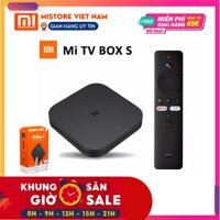 【FLASH SALE DEAL SỐC】[QUỐC TẾ - TIẾNG VIỆT Digiworld] Android Tivi Box Xiaomi Mibox S 4K bản Quốc Tế (Android 9.0) CHÍNH HÃNG XIAOMI - Mistore Việt Nam