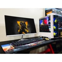 FLASH SALE G7 SNIPER: 9100F + 32" Cong I3 9100F/ 16GB DRR4 /VGA 8GB/ SSD XÉ GIÓ