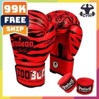 FLASH SALE🎁 Găng tay boxing Zooboo-Găng tay đấm bốc [ 2024]-freeship 50k-giá rẻ vô địch-hà nội & tphcm