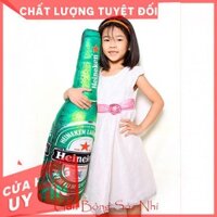 ⚡Flash Sale⚡ Gấu Bông Gối Ôm Hình Chai Bia Ken 75cm Cao Cấp