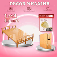 [FLASH SALE] Giường Tre Gấp Gọn Thông Minh, Giường Ngủ Đa Năng, Tiết Kiệm Không Gian Bền Bỉ Theo Năm