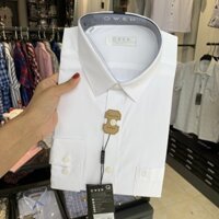 [FLASH SALE] OWEN - Áo sơ mi trắng dài tay sợi tre (có túi ngực) - Regular Fit