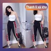 ⚡Flash Sale⚡ Quần Thể Thao Gió Đũi Viền Dọc S183