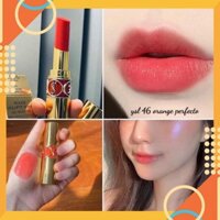 [Flash Sale] Son YSL 46 Orange Perfecto Màu Cam Đào