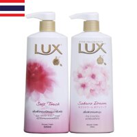 [Flash Sale] Sữa Tắm Lux Soft Touch Hồng 500ml - Thái Lan