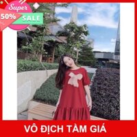⚡Flash Sale⚡ Váy Suông Oversize Bầu Bì Bon Chen Thoải Mái S426