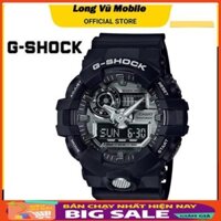 [Flash Sale]Đồng hồ kim và điện tử Nam dây nhựa GSHOCK GA-710-1ADR Đen