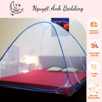 (FLASH SALE)Màn chụp tự bung đỉnh chóp có hoa hoặc trơn - Mùng chống muỗi gấp gọn thông minh