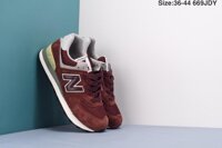 【flash sales】(Ready Stock) Origanal NEW BALANCE_ WL574 collection retro n-word campus style Casual sports shoes for lovers Running shoesgym shoes