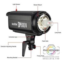 Flash studio godox DP400ii , DP600ii, DP800ii, DP1000ii  chuyên dụng ( không kèm chóa nhôm)