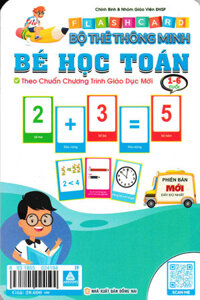 Flashcard - Bộ Thẻ Thông Minh - Bé Học Toán (1-6 Tuổi)