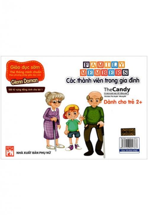 Flashcard Dạy Trẻ Theo Phương Pháp Glenn Doman - Các Thành Viên Trong Gia Đình
