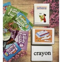 FLASHCARD Family and friends starter 2nd -2 mặt