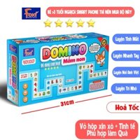FlashCard-Thẻ Domino Mầm Non Foxi Song Ngữ Anh Việt-Phát huy sự nhanh nhẹn-Đọc và phát âm nhanh