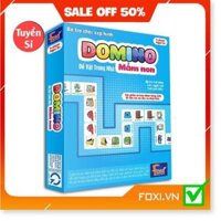 FlashCard - Thẻ Domino Mầm Non Foxi Song Ngữ Anh Việt - Phát huy sự nhanh nhẹn - Đọc và phát âm nhanh