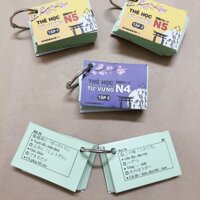Flashcard từ vựng N5 - N4 (4Q)