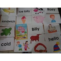 Flashcards Family and Friends Starter bản 2nd (Size A5 in 2 mặt)