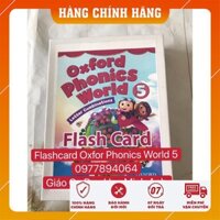 Flashcards  Oxford Phonics World 5☘️Thẻ Tiếng Anh siêu đẹp