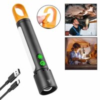 Flashlight LED torch light super bright powerful flashlight Type-C rechargeable waterproof rechargeable power torch