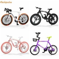 Flashpulse Đồ chơi xe đạp leo núi, Mô hình xe đạp Mini mô phỏng tỷ lệ 1: 8, Quà tặng sinh nhật Đua xe thu nhỏ Trang trí kim loại Đường BMX Bộ sưu tập mô hình xe đạp