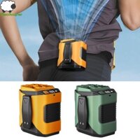 Flashsync Kẹp Thắt Lưng Trên Quạt, Đèn Pin USB Sạc Eo Gắn Quạt Điện Bền Làm Mát Mini Quạt Điện Thể Thao