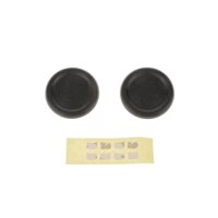 Flat Circle Directional D-pad Button Cap Cover For PS4 Game Controller - Black