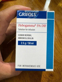 Flebogamma® 5% DIF – Dung dịch truyền tĩnh mạch chứa Globulin miễn dịch người bình thường (Grifols)