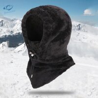 Fleece Balaclava Mặt nạ mùa đông chống gió Khăn trùm đầu cho nam giới [Fanicas.vn]