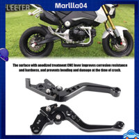 FlEETER Tay cầm đòn bẩy phanh ngắn ly hợp xe máy cho Grom MSX125 ‑ Đen 13‑18