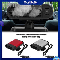 FlEETER Xe Ô Tô 12V Di Động Cửa Sổ Điện Sưởi Máy Sấy Kính Chắn Gió Quạt Ấm Demister