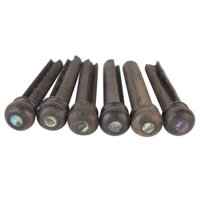 Fleor 6 CÁI Chân cầu đàn Guitar Acoustic bằng gỗ hồng