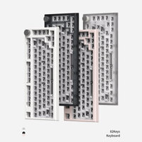 FL·ESPORTS MK750 Kit bluetooth Wireless 2.4G Triple-Mode Hot Swap 82 Keys Keyboard Customization Kit