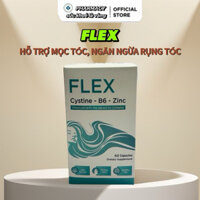 FLEX Cystine B6 Zinc - Viên uống hỗ trợ chống rụng tóc - Hộp 60 viên của Mỹ
