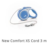 FLEXI 308485 Dây Dắt Tự Động Tròn XS - Autoleash Cord 8kg 3m