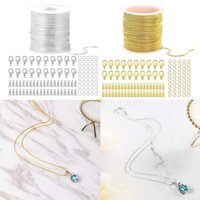 Flgo 33Ft Vòng Cổ Dây Xích 1 2mm Trang Sức Làm Dây Xích Cho DIY Trang Sức Làm Vòng Tay